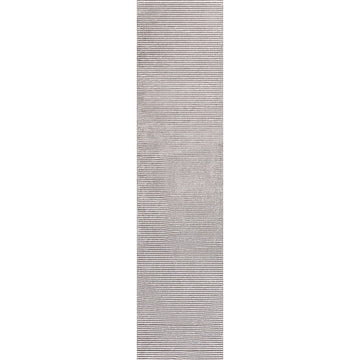 Cole Modern Minimalist Pinstripe High-low Area Rug